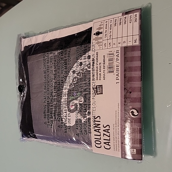 Day of the dead leggings. New. 1 pair. One size. (Up to size 8) hallowee… - Picture 3 of 3